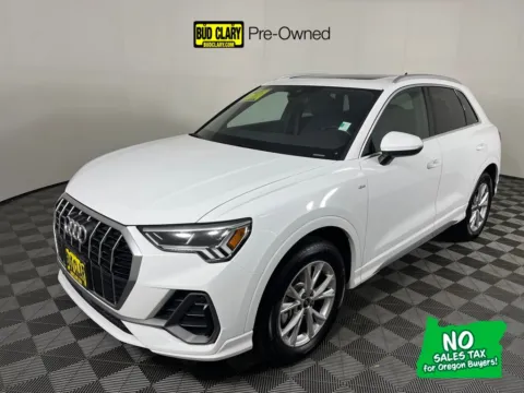 White 2023 Audi Q3 Premium for sale in Longview, WA