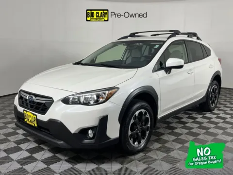 White 2023 Subaru Crosstrek Premium for sale in Longview, WA