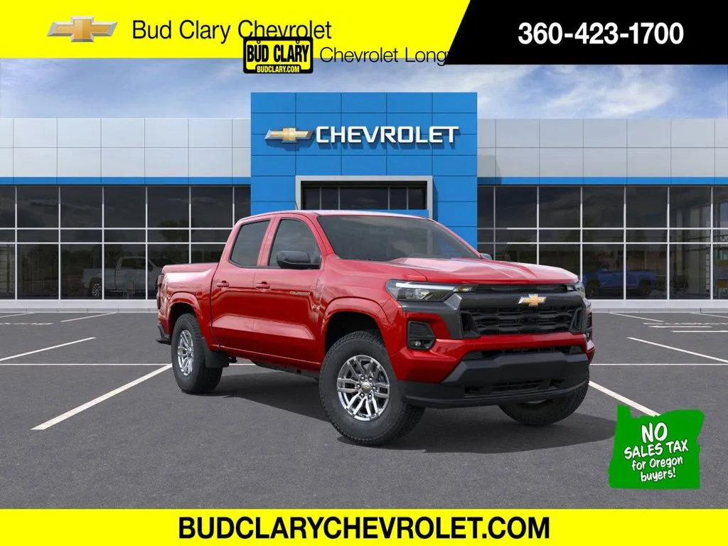 Red 2026 Chevrolet Colorado LT for sale in Longview, WA