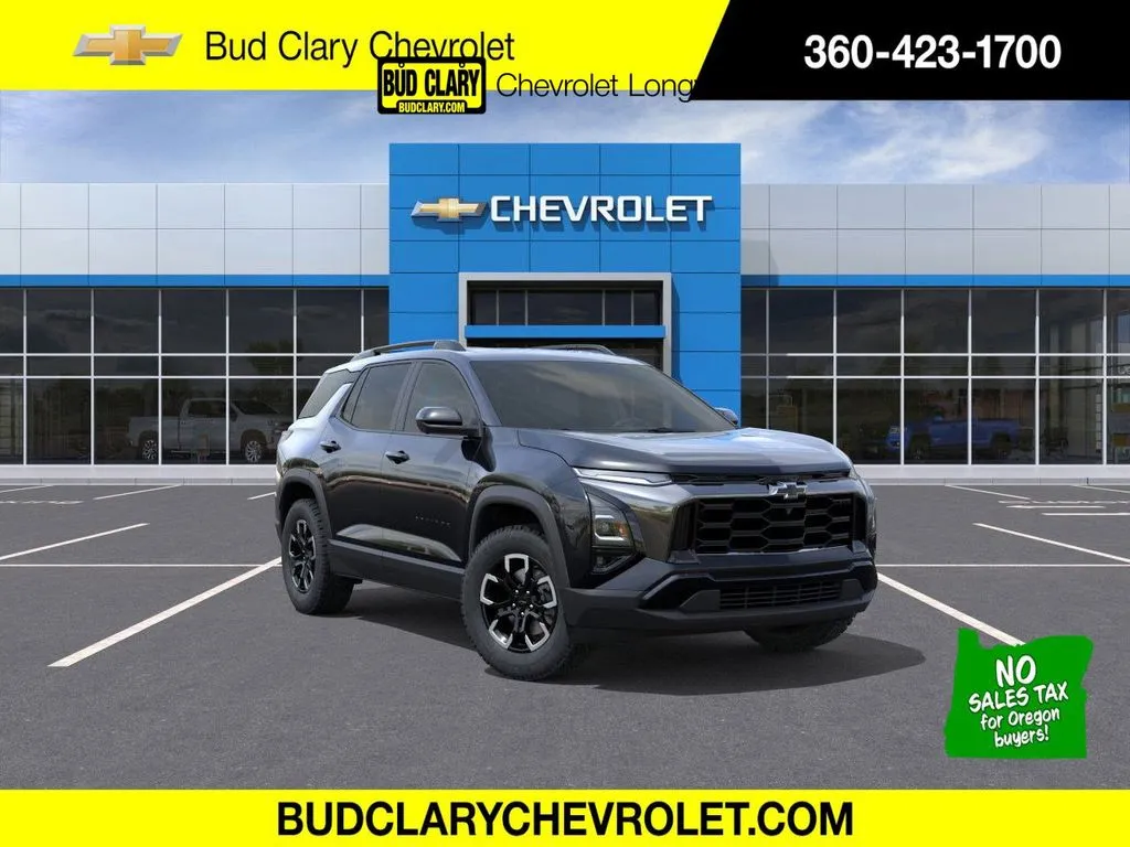 Black 2026 Chevrolet Equinox ACTIV for sale in Longview, WA