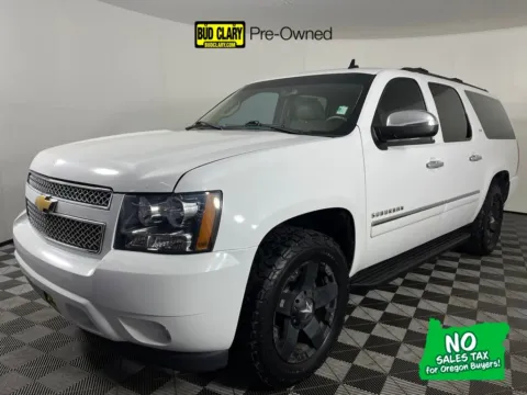 White 2012 Chevrolet Suburban 1500 LTZ for sale in Longview, WA
