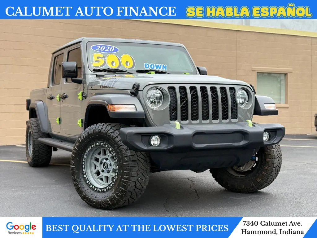Gray 2020 Jeep Gladiator Sport S Pickup 4D 5 ft for sale in Hammond, IN