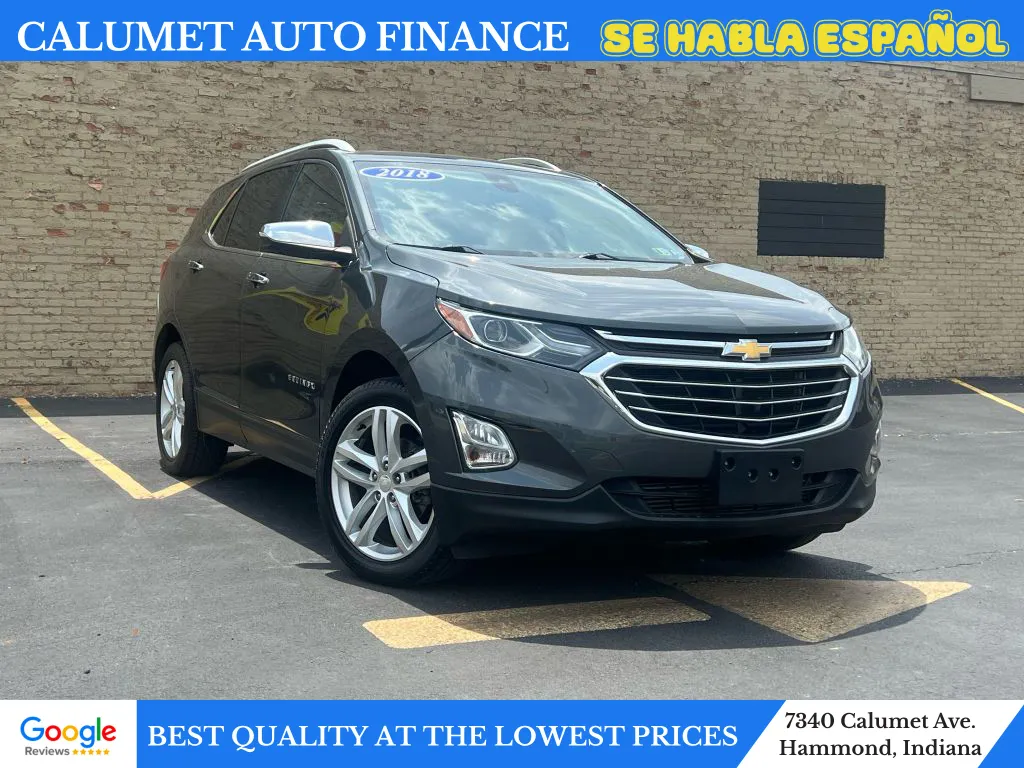 Red 2018 Chevrolet Equinox Premier Sport Utility 4D for sale in Hammond, IN
