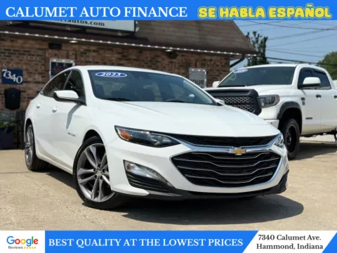 White 2023 Chevrolet Malibu 1LT Sedan 4D for sale in Hammond, IN