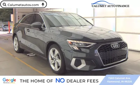 Blue 2023 Audi A3 Premium Sedan 4D for sale in Hammond, IN