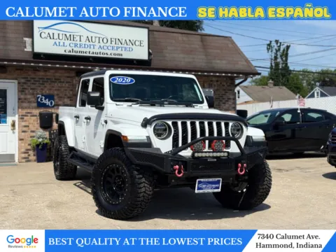 White 2020 Jeep Gladiator Overland Pickup 4D 5 ft for sale in Hammond, IN