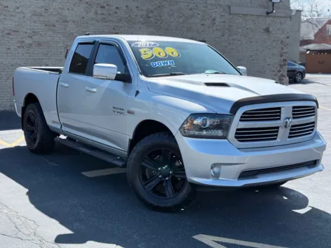 Photos of 2017 Ram 1500 Quad Cab Sport Pickup 4D 6 1/3 ft for sale in Hammond, IN at Calumet Auto Finance