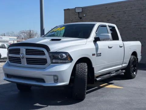 More photos of 2017 Ram 1500 Quad Cab Sport Pickup 4D 6 1/3 ft at Calumet Auto Finance, IN