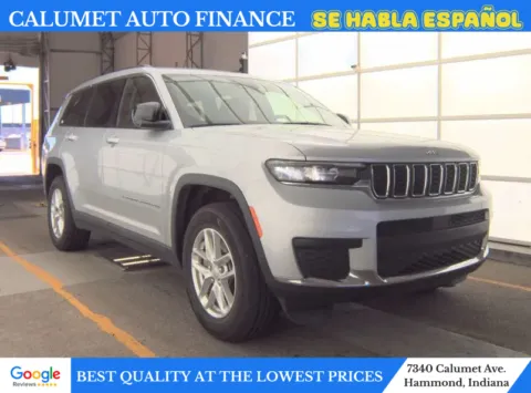 Silver 2023 Jeep Grand Cherokee L Laredo Sport Utility 4D for sale in Hammond, IN