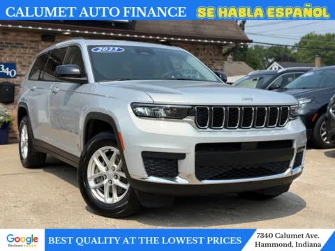 Silver 2023 Jeep Grand Cherokee L Laredo Sport Utility 4D for sale in Hammond, IN
