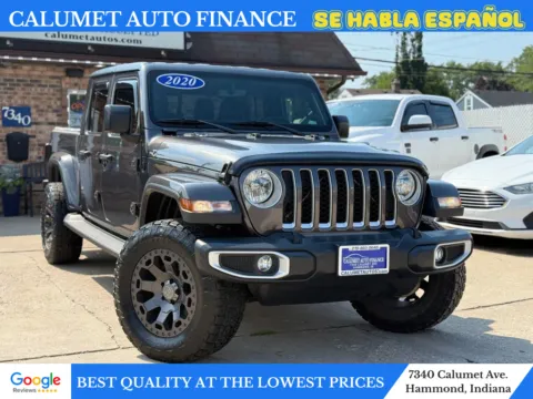 Gray 2020 Jeep Gladiator Overland Pickup 4D 5 ft for sale in Hammond, IN