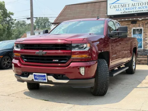 Another view of 2017 Chevrolet Silverado 1500 Double Cab Z71 LT Pickup 4D 6 1/2 ft for sale in Hammond, IN at Calumet Auto Finance