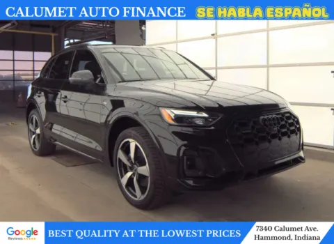 Black 2022 Audi Q5 45 TFSI S line Premium Plus Sport Utility 4D for sale in Hammond, IN