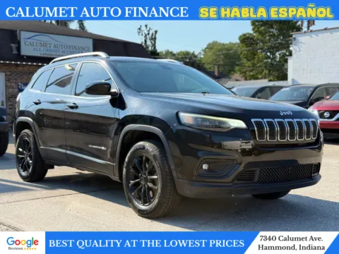 Black 2019 Jeep Cherokee Latitude Sport Utility 4D for sale in Hammond, IN