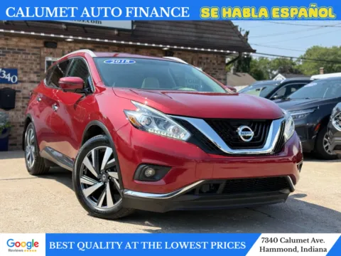 Red 2018 Nissan Murano Platinum Sport Utility 4D for sale in Hammond, IN