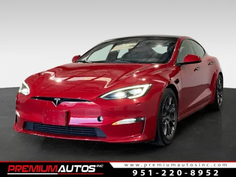 Red 2022 Tesla Model S for sale in Norco, CA