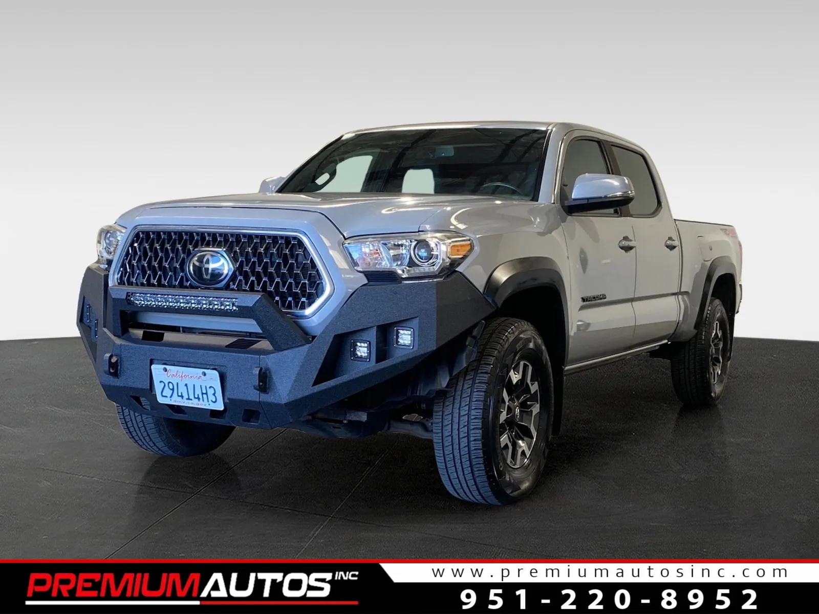Gray 2019 Toyota Tacoma TRD Off-Road 4x4 for sale in Norco, CA