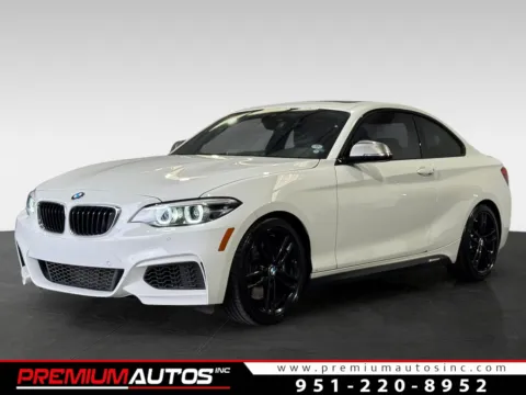 White 2019 BMW 2 Series M240i for sale in Norco, CA