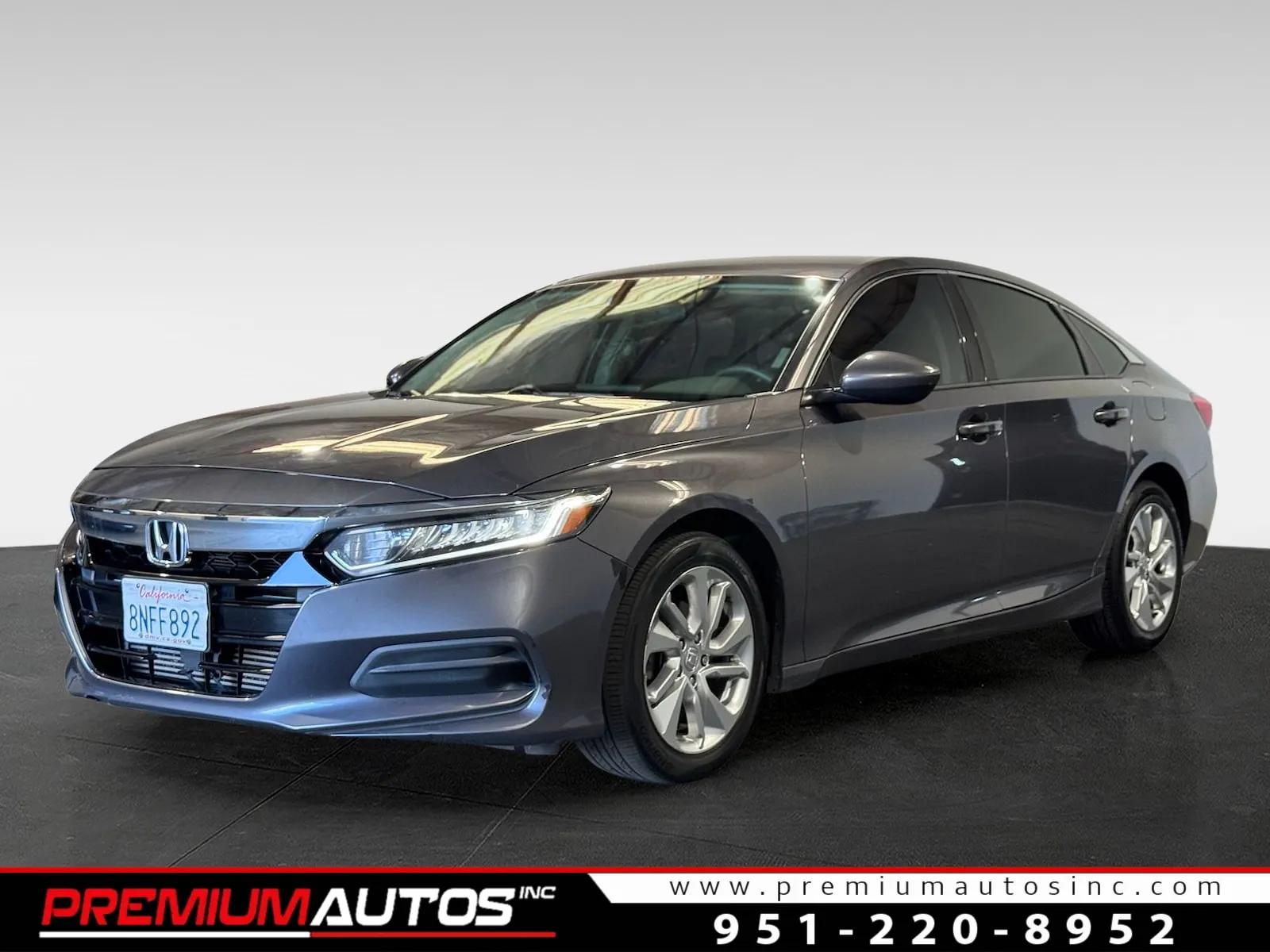 Gray 2020 Honda Accord LX for sale in Norco, CA