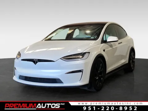 White 2023 Tesla Model X Standard Range for sale in Norco, CA