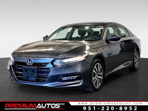 Gray 2020 Honda Accord Hybrid EX for sale in Norco, CA