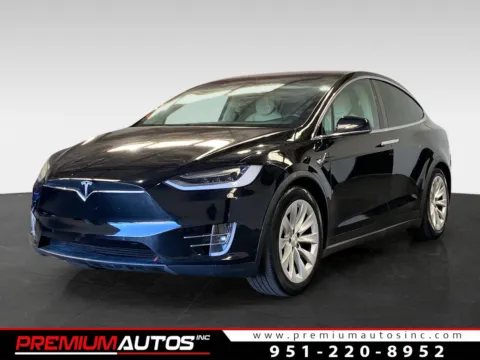 Black 2017 Tesla Model X 75D for sale in Norco, CA