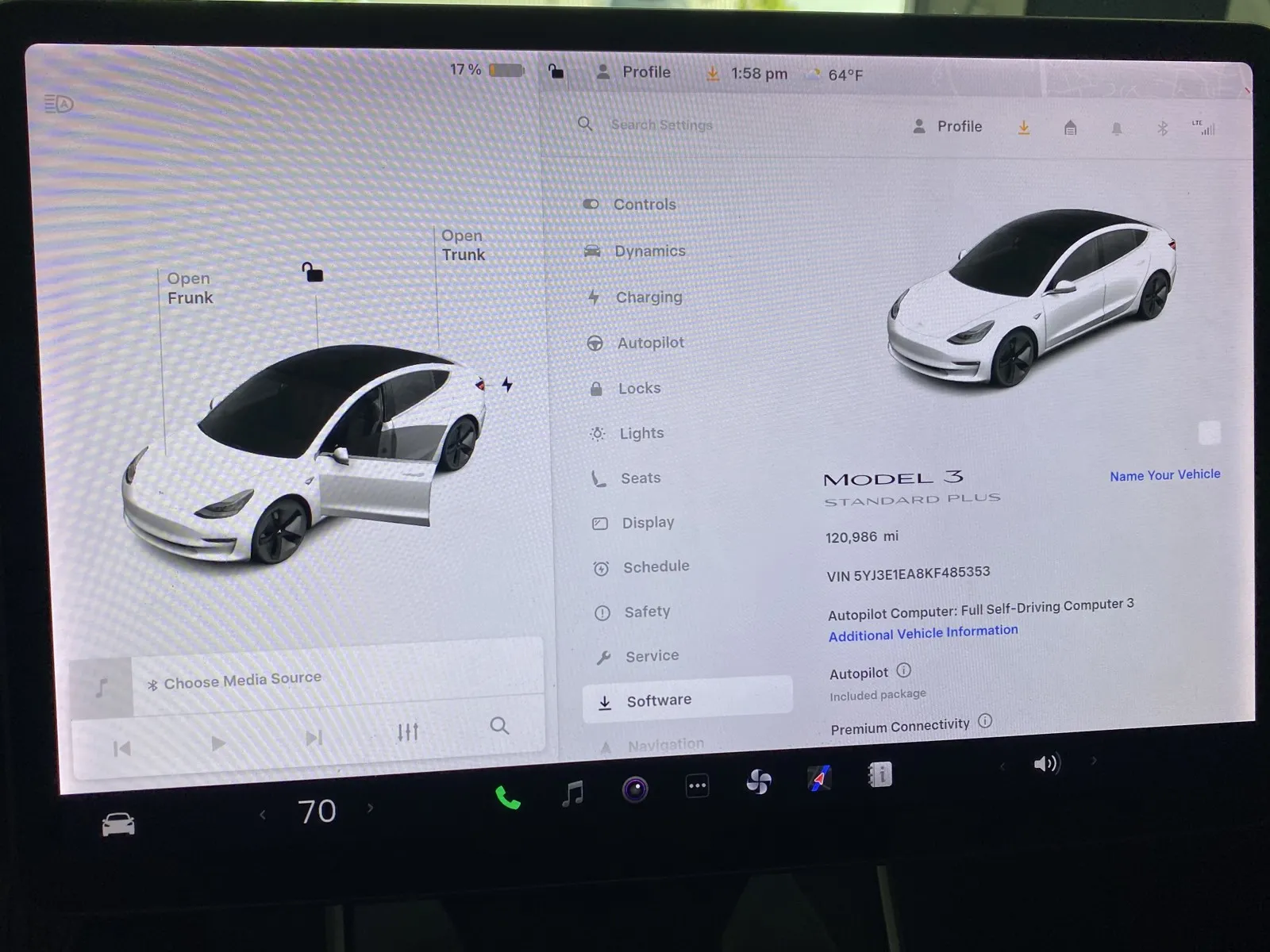 2019 Tesla Model 3 Plus photo 2