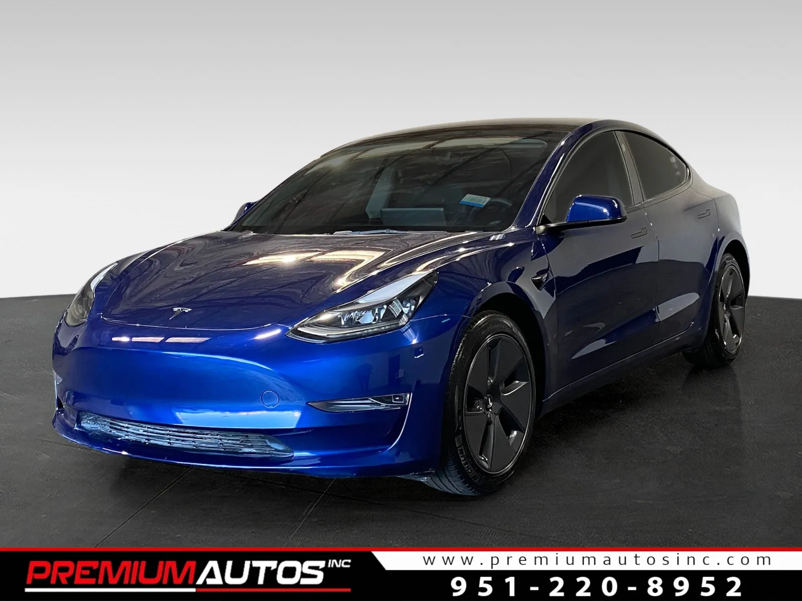 Blue 2023 Tesla Model 3 for sale in Norco, CA