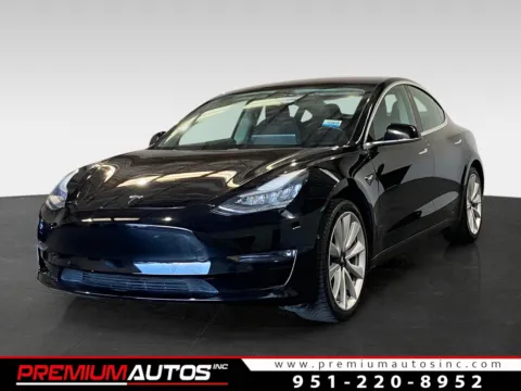 Black 2019 Tesla Model 3 MID RANGE for sale in Norco, CA