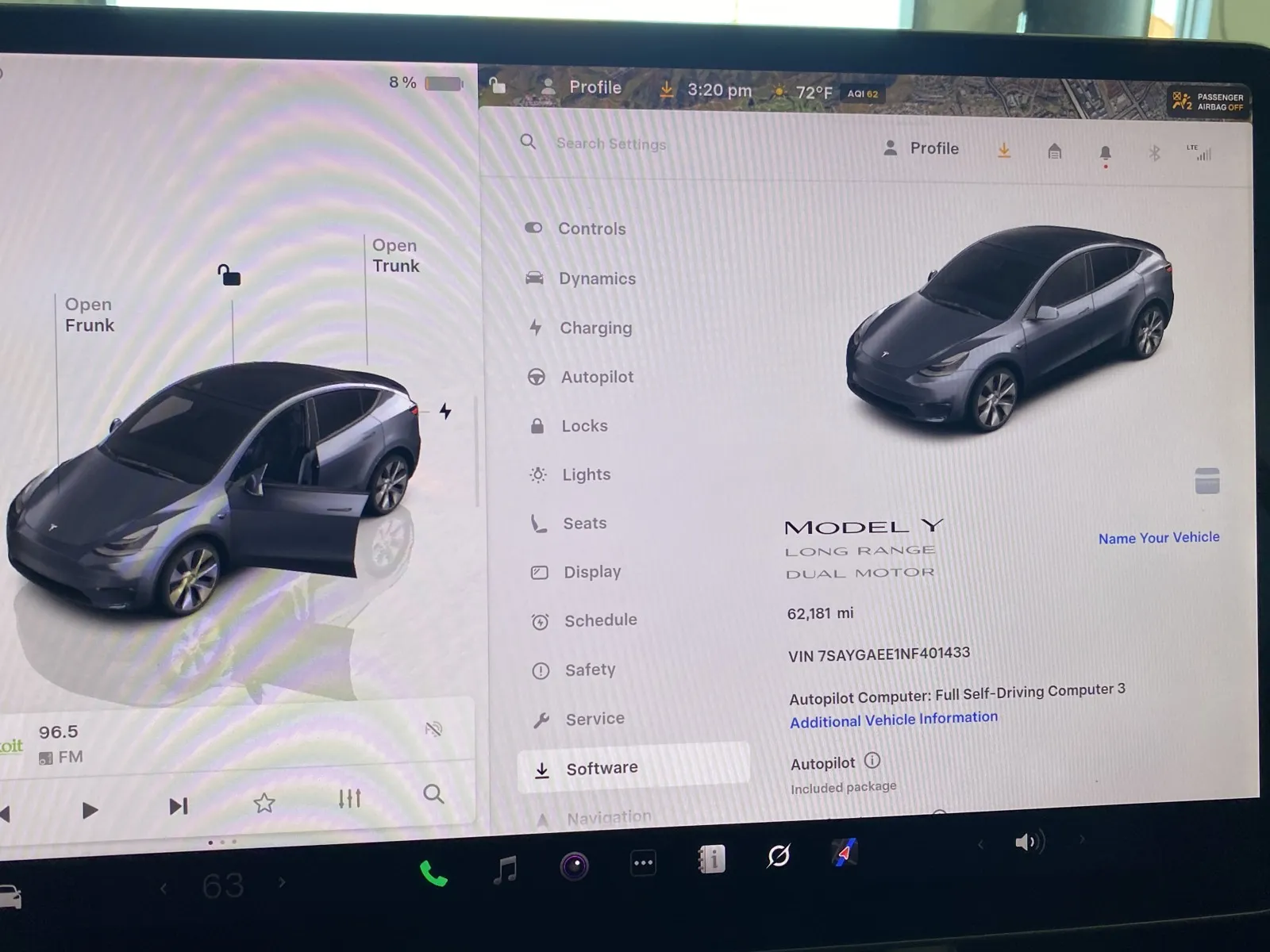 Photos of 2022 Tesla Model Y Long Range for sale in Norco, CA at Premium Autos - Norco