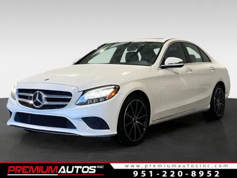 White 2021 Mercedes-Benz C-Class C 300 for sale in Norco, CA