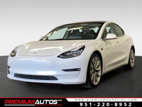 White 2020 Tesla Model 3 Long Range for sale in Norco, CA
