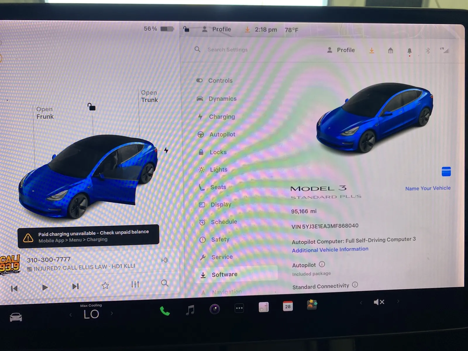 Photos of 2021 Tesla Model 3 Standard Range Plus for sale in Norco, CA at Premium Autos - Norco