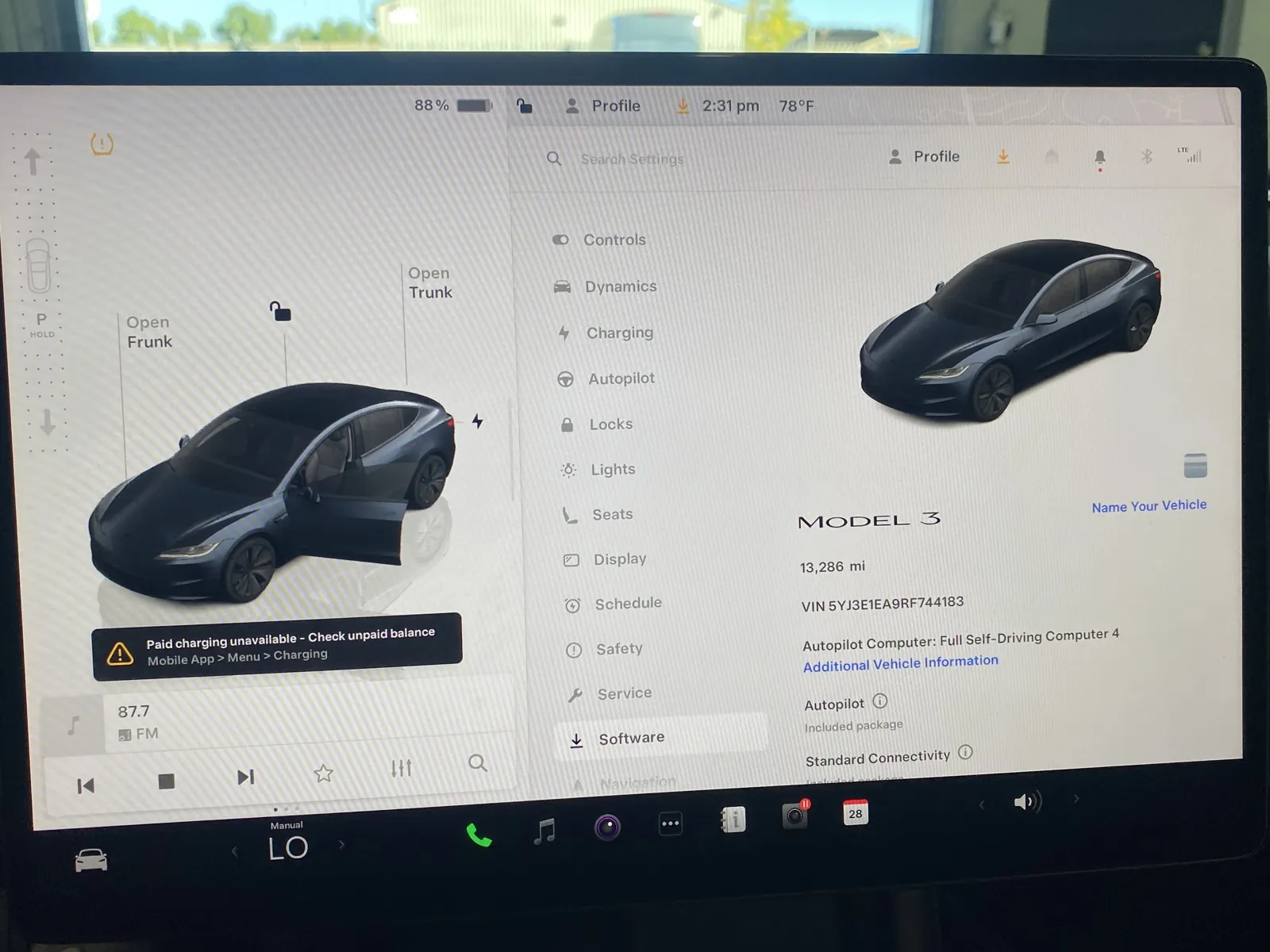 Photos of 2024 Tesla Model 3 for sale in Norco, CA at Premium Autos - Norco