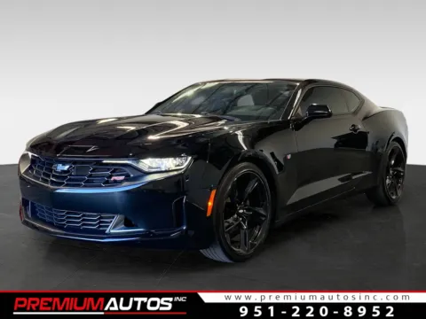 Black 2019 Chevrolet Camaro LT for sale in Norco, CA