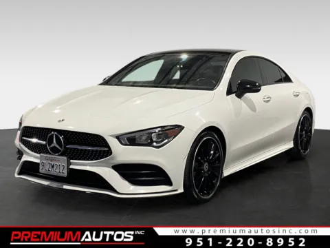 White 2021 Mercedes-Benz CLA 250 AMG SPORT PKG for sale in Norco, CA