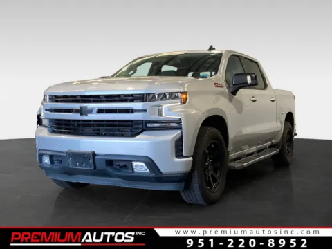 Silver 2019 Chevrolet Silverado 1500 RST for sale in Norco, CA