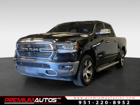 Black 2019 Ram 1500 Laramie for sale in Norco, CA