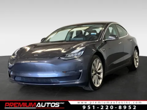 Gray 2019 Tesla Model 3 STANDARD PLUS for sale in Norco, CA