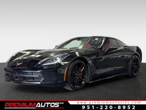 Black 2019 Chevrolet Corvette Stingray for sale in Norco, CA