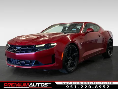 Red 2021 Chevrolet Camaro LT for sale in Norco, CA