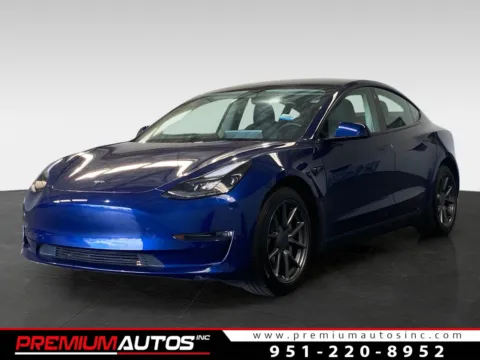 Blue 2022 Tesla Model 3 Long Range for sale in Norco, CA
