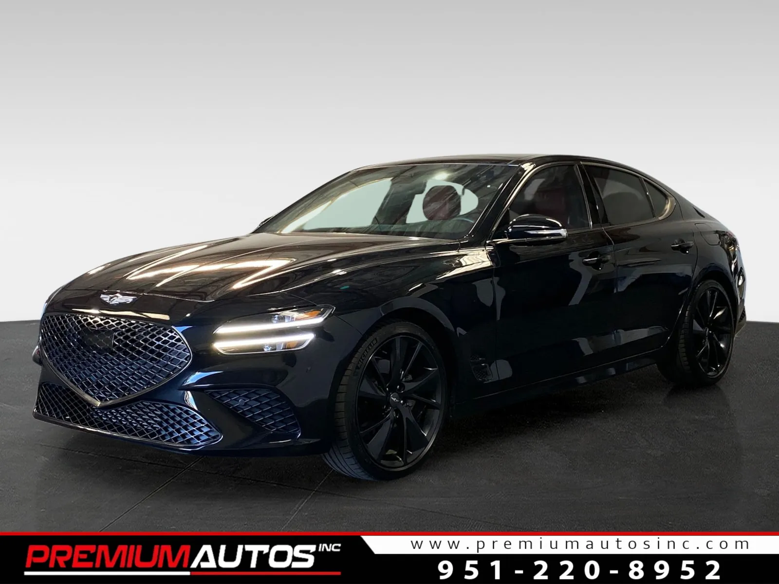 Black 2023 Genesis G70 2.0T SPORT PRESTIGE for sale in Norco, CA