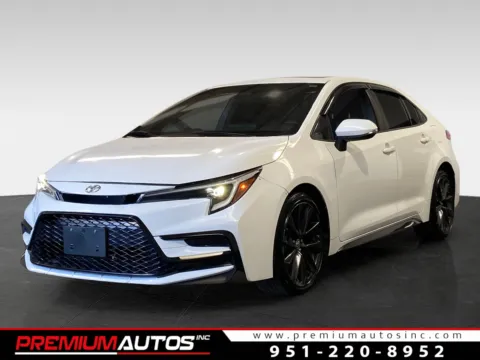 White 2023 Toyota Corolla SE for sale in Norco, CA