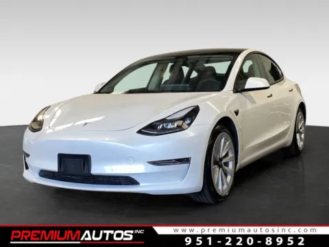 White 2022 Tesla Model 3 for sale in Norco, CA
