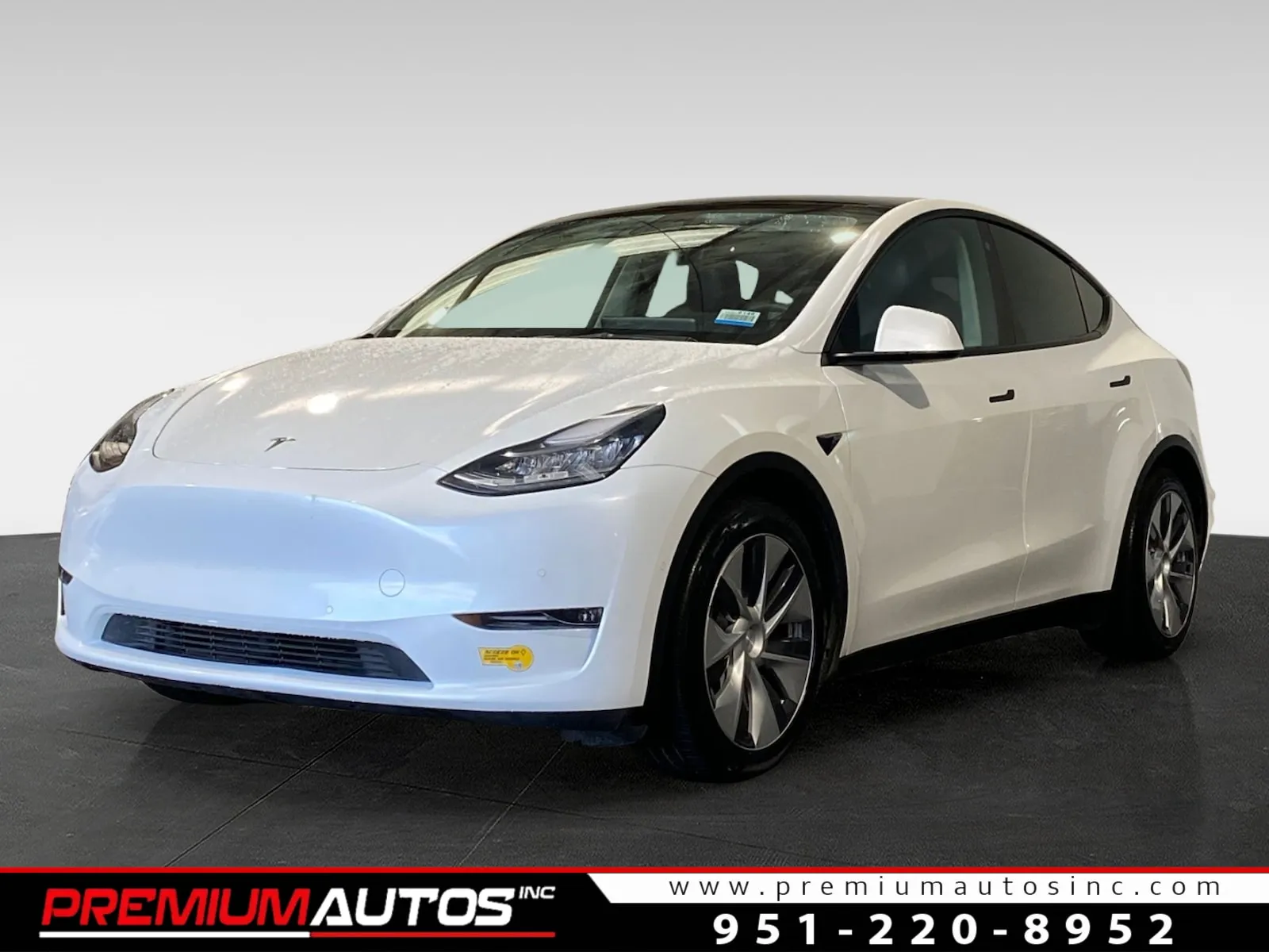 White 2021 Tesla Model Y Long Range for sale in Norco, CA