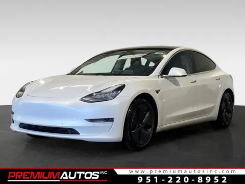 White 2020 Tesla Model 3 Standard Range Plus for sale in Norco, CA