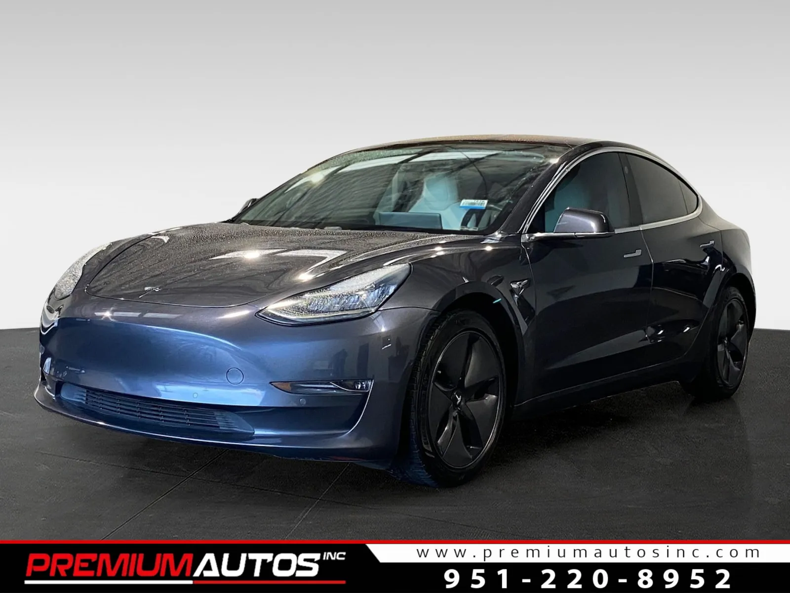 Gray 2018 Tesla Model 3 LONG RANGE for sale in Norco, CA