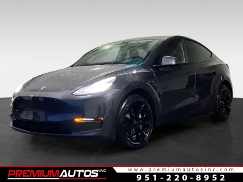 Gray 2021 Tesla Model Y Long Range for sale in Norco, CA
