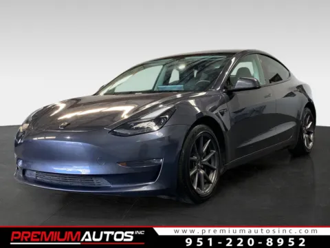 Gray 2021 Tesla Model 3 Standard Range Plus for sale in Norco, CA